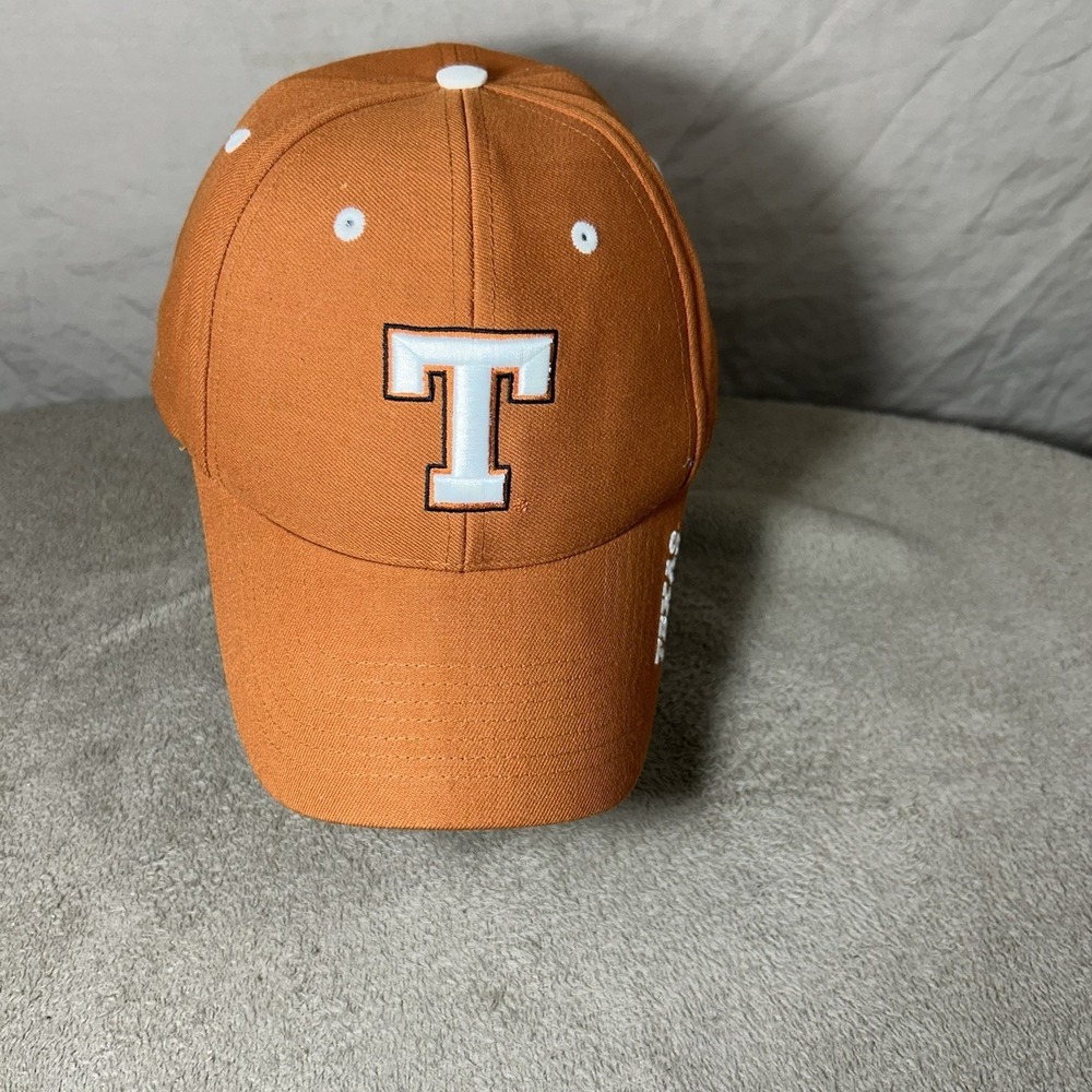 Vintage Texas Longhorns Hat Twins Enterprise Strapback Cap Wool Blend - Picture 8 of 8